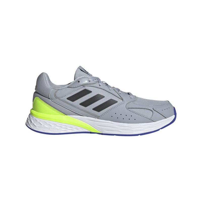 Tenis-adidas-para-hombre-Response-Run-para-correr-color-gris.-Lateral-Externa-Derecha