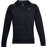 Chaqueta-under-armour-para-hombre-Ua-Rival-Fleece-Fz-Hoodie-para-entrenamiento-color-negro.-Frente-Sin-Modelo