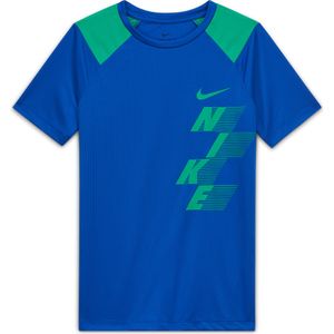 Nike B Nk Dominate Gfx Ss Top Camiseta Manga Corta azul de niño lifestyle