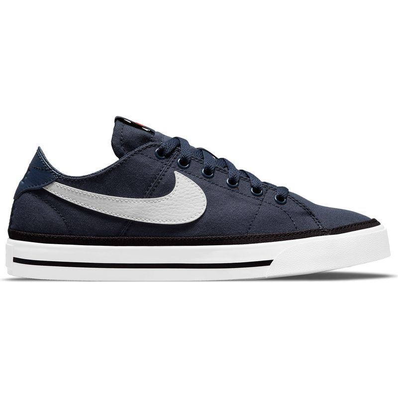 Tenis-nike-para-mujer-Wmns-Nike-Court-Legacy-Cnvs-para-moda-color-azul.-Lateral-Externa-Derecha