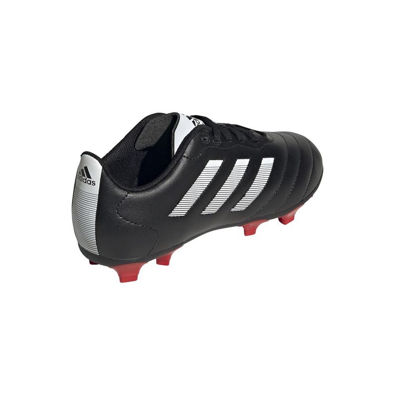Guayos-adidas-para-niño-Goletto-Viii-Fg-J-para-futbol-color-negro.-Talon