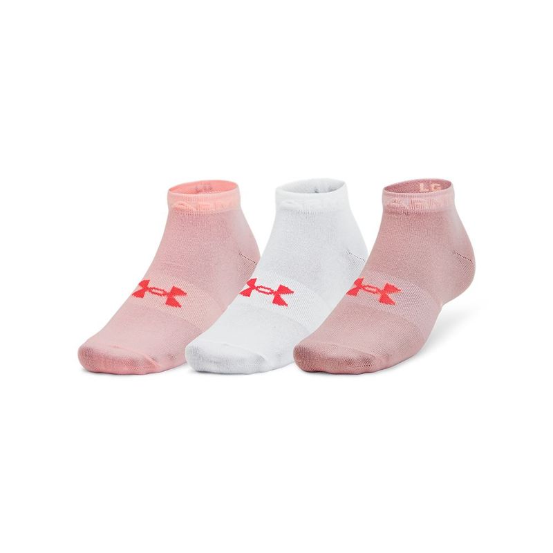 Medias-under-armour-para-hombre-Ua-Essential-Low-Cut-3Pk-para-entrenamiento-color-rosado.-Pack-De-Medias