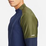 Camiseta-Manga-Larga-nike-para-hombre-M-Nk-Df-Trail-Elmnt-Top-Hz-para-correr-color-azul.-Detalle-Sobre-Modelo-1