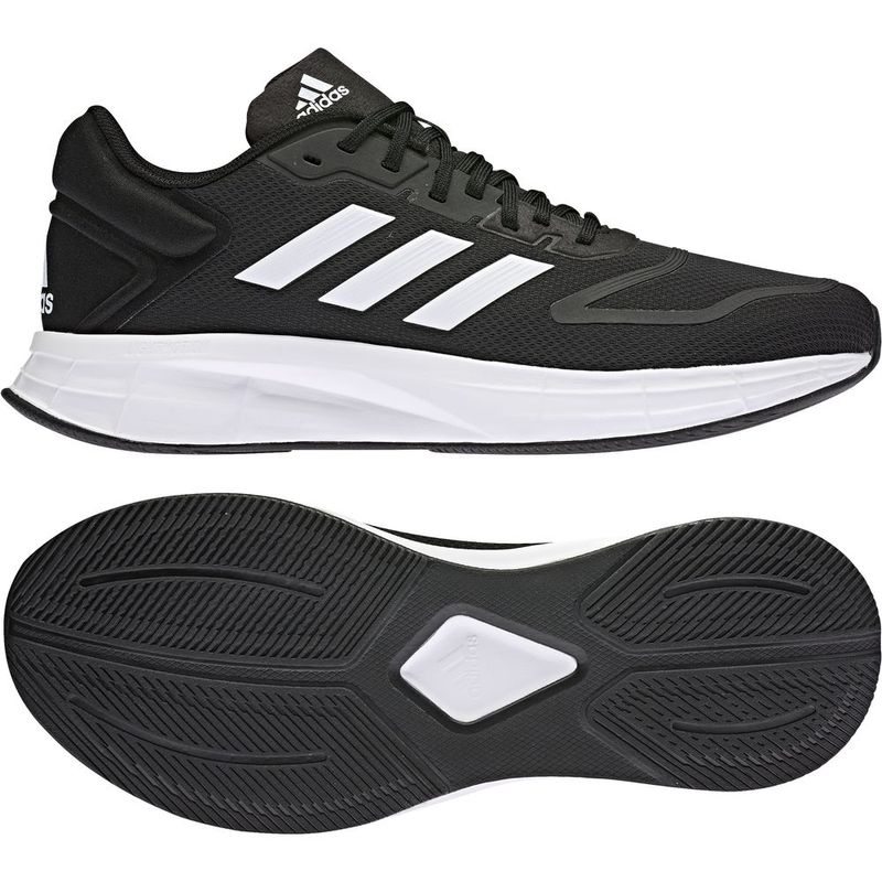 Tenis-adidas-para-hombre-Duramo-10-para-correr-color-negro.-Lateral-Y-Suela