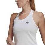 Camiseta-Manga-Sisa-adidas-para-mujer-W-3S-Tk-para-entrenamiento-color-blanco.-Detalle-1