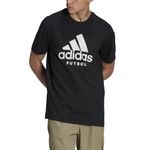 Camiseta-Manga-Corta-adidas-para-hombre-M-Futbol-G-T-para-futbol-color-negro.-Frente-Sobre-Modelo