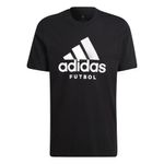 Camiseta-Manga-Corta-adidas-para-hombre-M-Futbol-G-T-para-futbol-color-negro.-Frente-Sin-Modelo