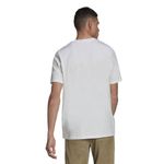 Camiseta-Manga-Corta-adidas-para-hombre-M-Futbol-G-T-para-futbol-color-blanco.-Reverso-Sobre-Modelo