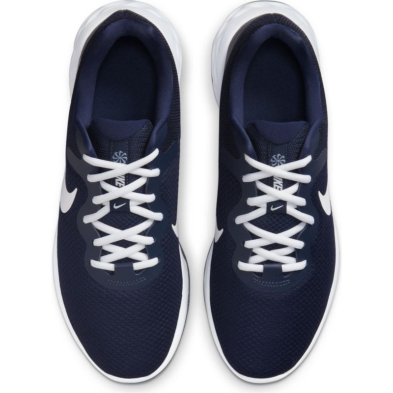 Tenis-nike-para-hombre-Nike-Revolution-6-para-correr-color-azul.-Capellada