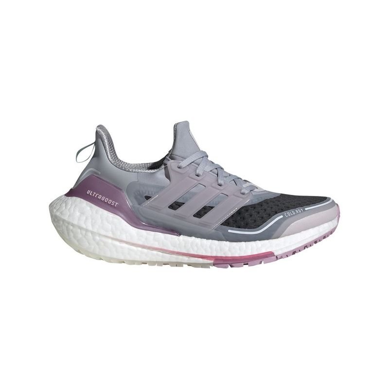 Tenis-adidas-para-mujer-Ultraboost-21-C.Rdy-W-para-correr-color-gris.-Lateral-Externa-Derecha