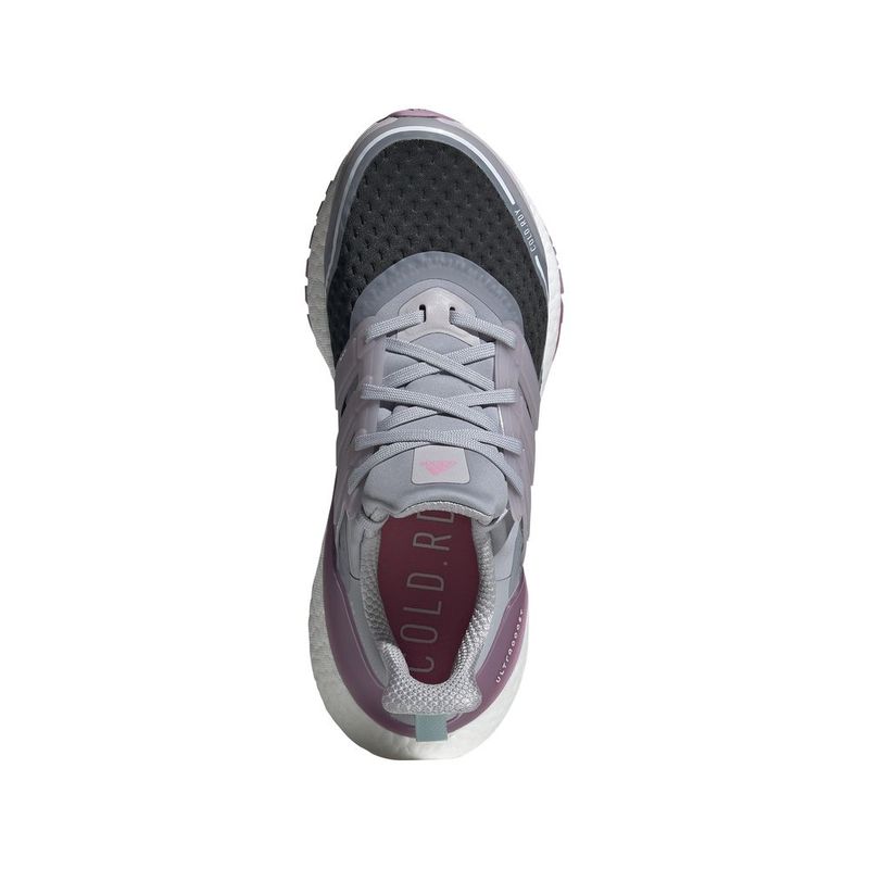 Tenis-adidas-para-mujer-Ultraboost-21-C.Rdy-W-para-correr-color-gris.-Capellada