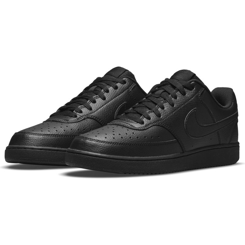 Tenis-nike-para-hombre-Nike-Court-Vision-Lo-Be-para-moda-color-negro.-Par-Alineados