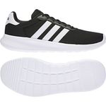 Tenis-adidas-para-hombre-Lite-Racer-3.0-para-moda-color-negro.-Lateral-Y-Suela