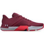 Tenis-under-armour-para-mujer-Ua-W-Tribase-Reign-4-para-entrenamiento-color-rojo.-Lateral-Externa-Derecha