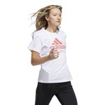 Camiseta-Manga-Corta-adidas-para-mujer-W-Run-G-T-para-correr-color-blanco.-Frente-Sobre-Modelo
