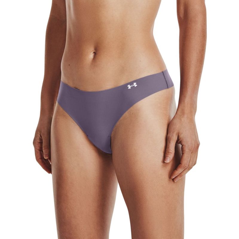 UA Thong 3Pack Ropa Interior 3 Pack morado de mujer para