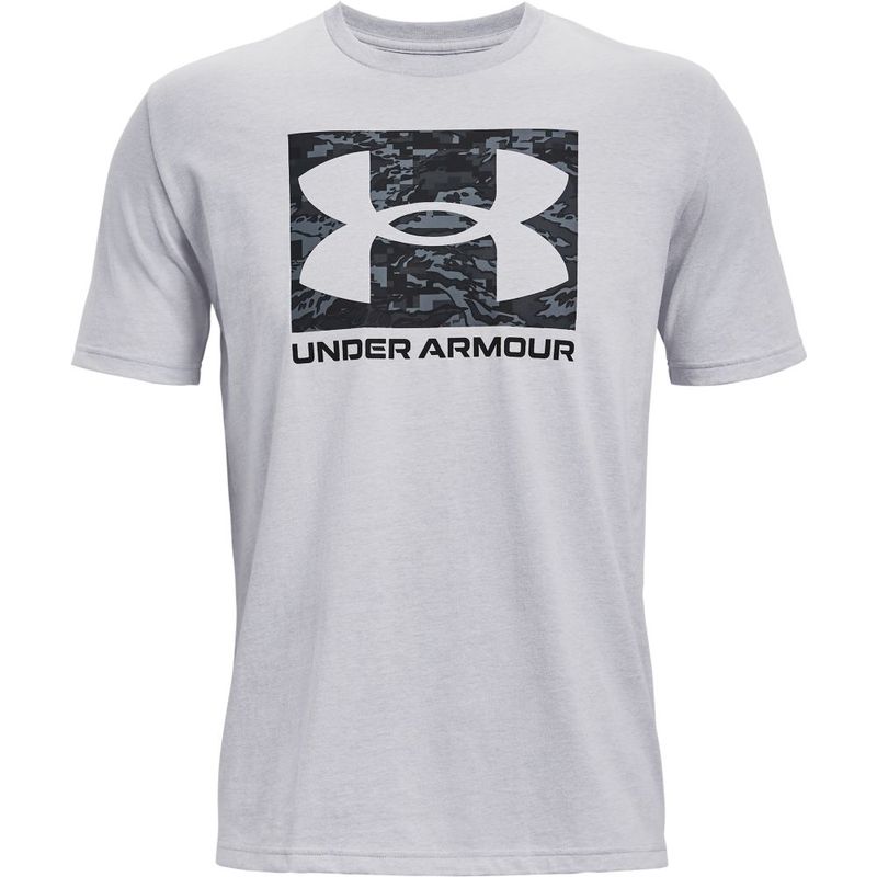 Camiseta-Manga-Corta-under-armour-para-hombre-Ua-Abc-Camo-Boxed-Logo-Ss-para-entrenamiento-color-negro.-Frente-Sin-Modelo