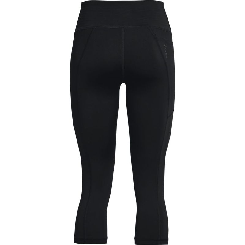 Capri-under-armour-para-mujer-Ua-Rush-Capri-para-entrenamiento-color-negro.-Reverso-Sin-Modelo