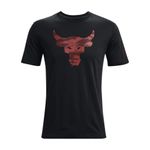 Camiseta-Manga-Corta-under-armour-para-hombre-Ua-Pjt-Rock-Brahma-Bull-Ss-para-entrenamiento-color-negro.-Frente-Sin-Modelo
