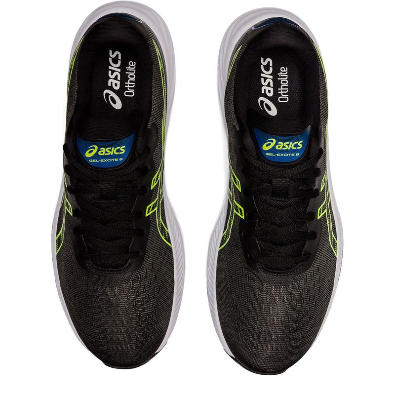 Tenis-asics-para-hombre-Gel-Excite-9-para-correr-color-negro.-Capellada