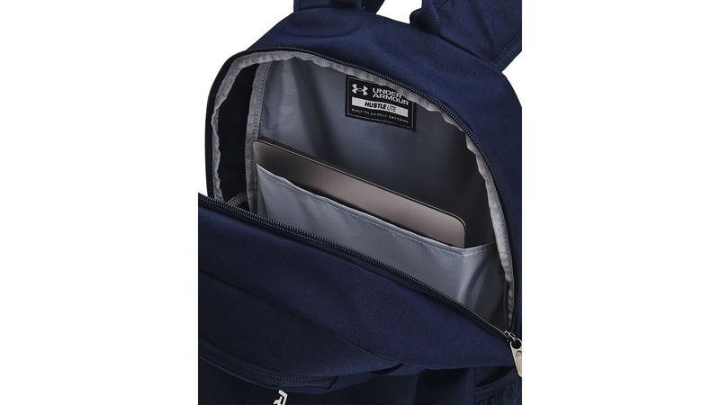 Under Armor Hustle Lite Backpack - Navy/White - 1364180-410