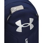 Morral-under-armour-para-hombre-Ua-Hustle-Lite-Backpack-para-entrenamiento-color-azul.-Bolsillo-Frontal
