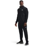 Camiseta-Manga-Larga-under-armour-para-hombre-Ua-Pjt-Rock-Knit-Track-Jkt-para-entrenamiento-color-negro.-Outfit-Completo