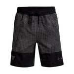 Pantaloneta-under-armour-para-hombre-Ua-Pjt-Rock-Unstoppable-Sts-para-entrenamiento-color-negro.-Frente-Sin-Modelo
