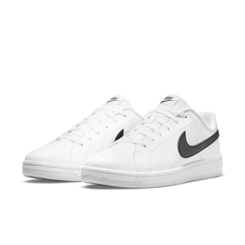 Tenis-nike-para-hombre-Nike-Court-Royale-2-Nn-para-moda-color-blanco.-Par-Alineados