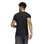 Camiseta-Manga-Corta-adidas-para-hombre-M-Logo-G-T-para-correr-color-negro.-Reverso-Sobre-Modelo