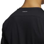 Camiseta-Manga-Corta-adidas-para-hombre-M-Logo-G-T-para-correr-color-negro.-Detalle-2