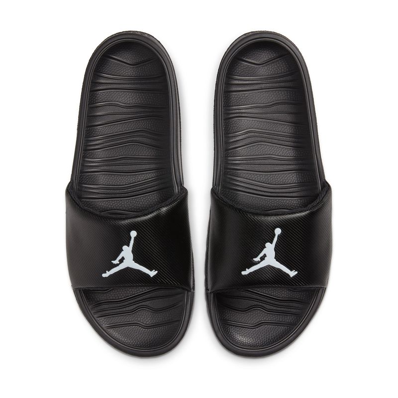 Tenis-nike-para-hombre-Jordan-Break-Slide-para-moda-color-negro.-Capellada