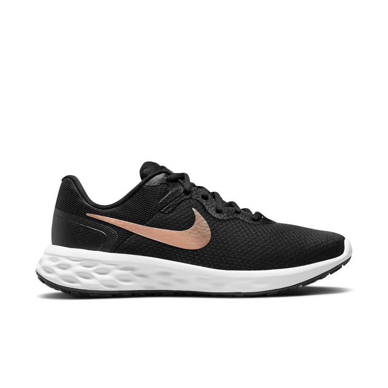 Tenis-nike-para-mujer-W-Nike-Revolution-6-para-correr-color-negro.-Lateral-Externa-Derecha