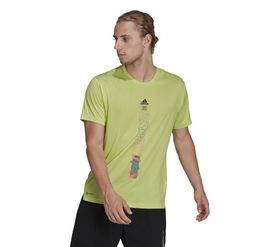 Adidas Agravic Shirt Camiseta Manga Corta verde de hombre para outdoor
