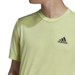 Camiseta-Manga-Corta-adidas-para-hombre-M-Fr-T-para-entrenamiento-color-verde.-Detalle-2