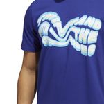 Camiseta-Manga-Corta-adidas-para-hombre-M-Heat-Verb-G-T-para-moda-color-azul.-Detalle-1