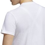 Camiseta-Manga-Corta-adidas-para-mujer-W-Basic-Bos-Tee-para-moda-color-blanco.-Detalle-2