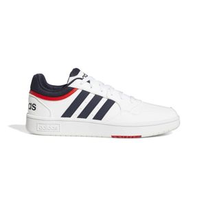 Adidas Hoops 3.0 Tenis blanco de hombre lifestyle