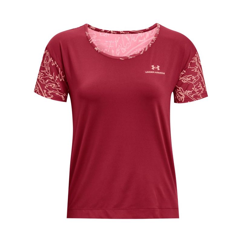 Camiseta-Manga-Corta-under-armour-para-mujer-Ua-Rush-Energy-Novelty-Ss-para-entrenamiento-color-rosado.-Frente-Sin-Modelo