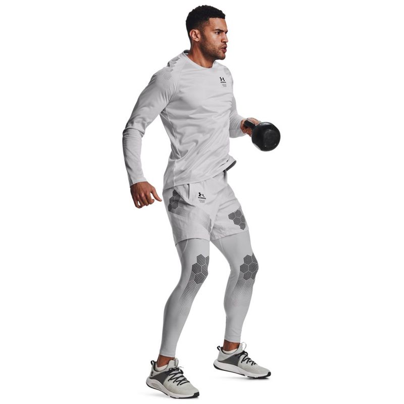 Licra-under-armour-para-hombre-Ua-Hg-Armourprint-Lgs-para-entrenamiento-color-negro.-Hoodie