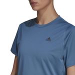 Camiseta-Manga-Corta-adidas-para-mujer-Ri-3B-Tee-para-correr-color-azul.-Detalle-1