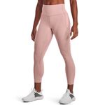 Licra-under-armour-para-mujer-Meridian-Ankle-Leg-para-entrenamiento-color-rosado.-Frente-Sobre-Modelo