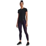 Camiseta-Manga-Corta-under-armour-para-mujer-Ua-Isochill-Run-Laser-Tee-para-correr-color-negro.-Outfit-Completo