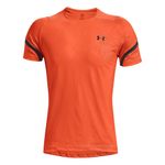 Camiseta-Manga-Corta-under-armour-para-hombre-Ua-Rush-2.0-Emboss-Ss-para-entrenamiento-color-naranja.-Frente-Sin-Modelo