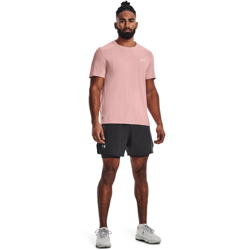 Camiseta-Manga-Corta-under-armour-para-hombre-Ua-Iso-Chill-Run-Laser-Tee-para-correr-color-rosado.-Outfit-Completo