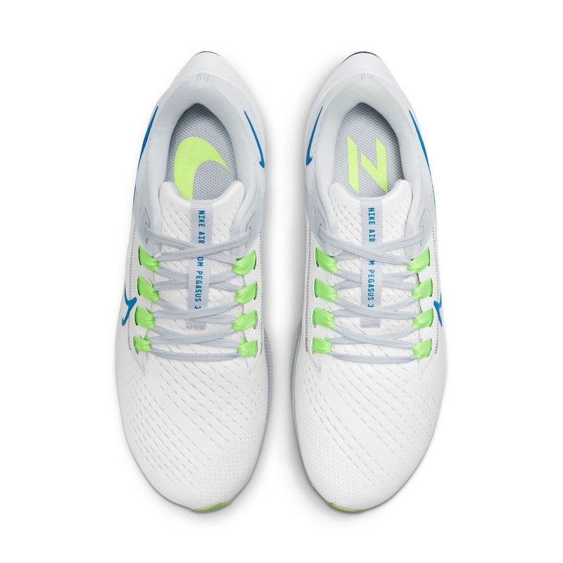 Tenis-nike-para-hombre-Nike-Air-Zoom-Pegasus-38-para-correr-color-blanco.-Capellada