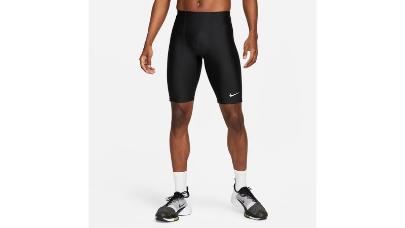 Nike M Nk Df Fast Half Tight Licra Corta negro de hombre para