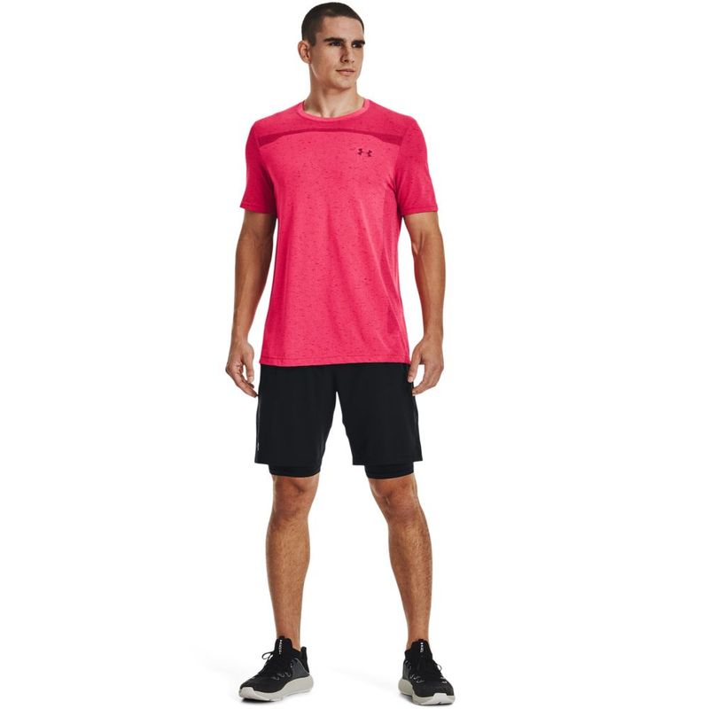 Camiseta-Manga-Corta-under-armour-para-hombre-Ua-Seamless-Ss-para-entrenamiento-color-multicolor.-Outfit-Completo
