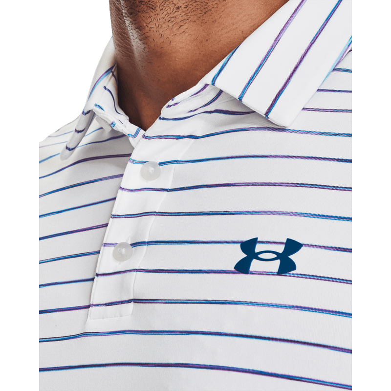 Camiseta-Manga-Corta-under-armour-para-hombre-Ua-Playoff-Polo-2.0-para-golf-color-blanco.-Cuello