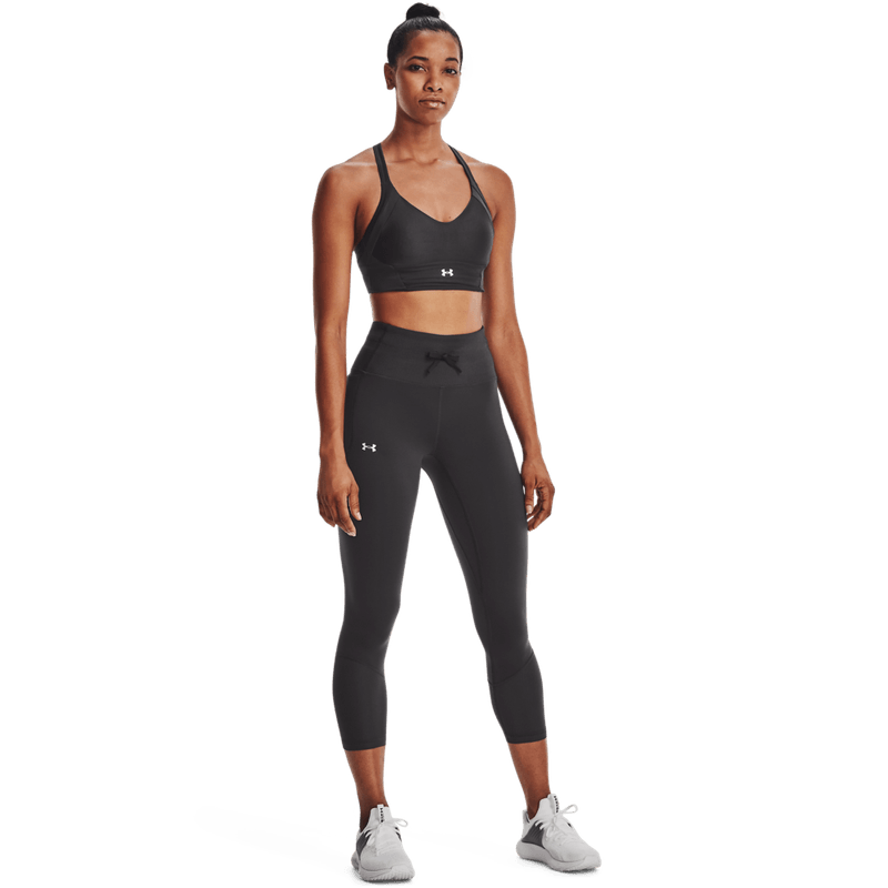Licra-under-armour-para-mujer-Meridian-Rib-Wb-Ankle-Leg-para-entrenamiento-color-negro.-Outfit-Completo